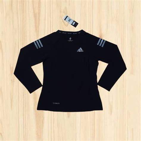 kaos adidas lengan panjang wanita